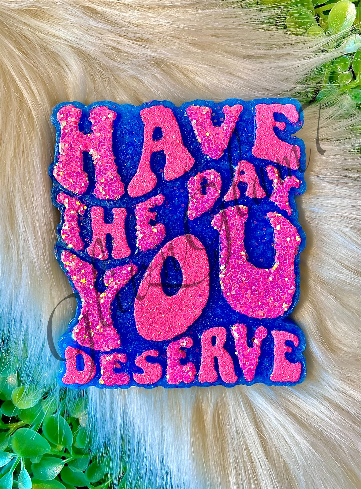 Have The Day You Deserve Freshie Silicone Mold