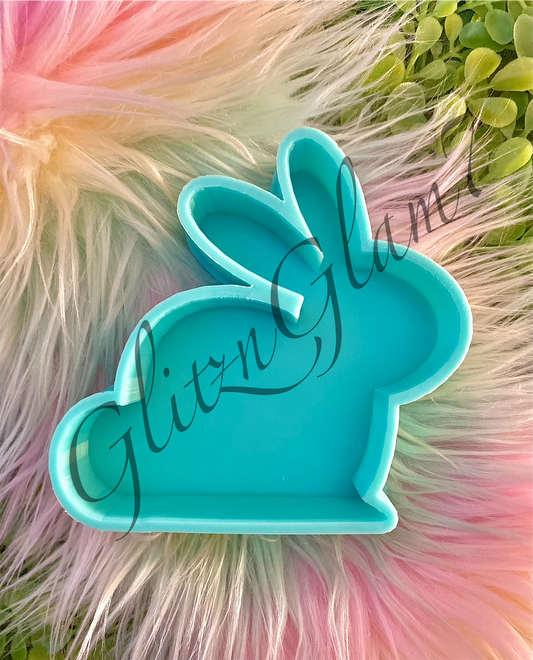 Bunny (Full Body - CARDSTOCK OPTION) Freshie Silicone Molds