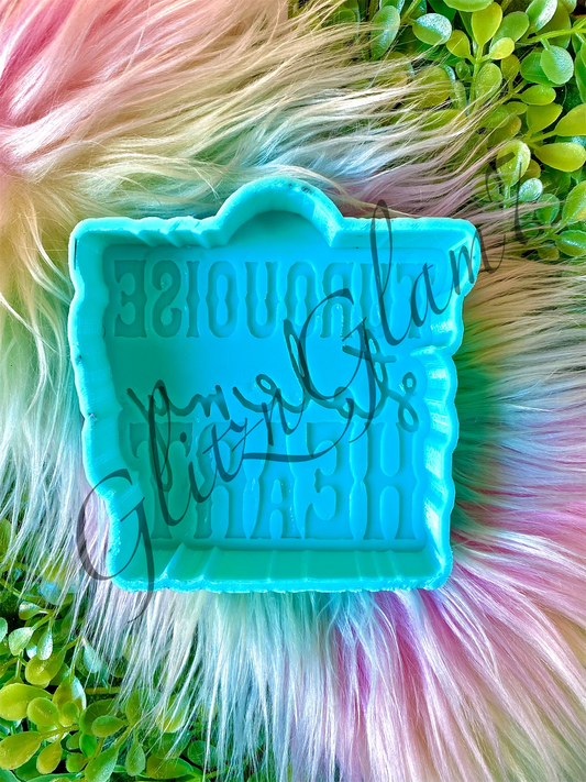 Turquoise Stole My Heart Freshie Silicone Mold