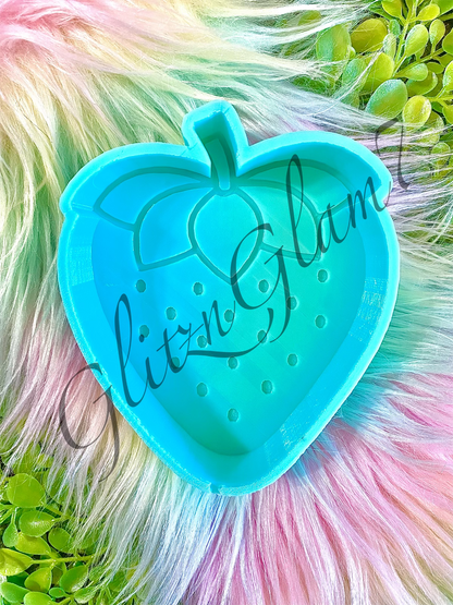 Strawberry  Freshie Silicone Mold