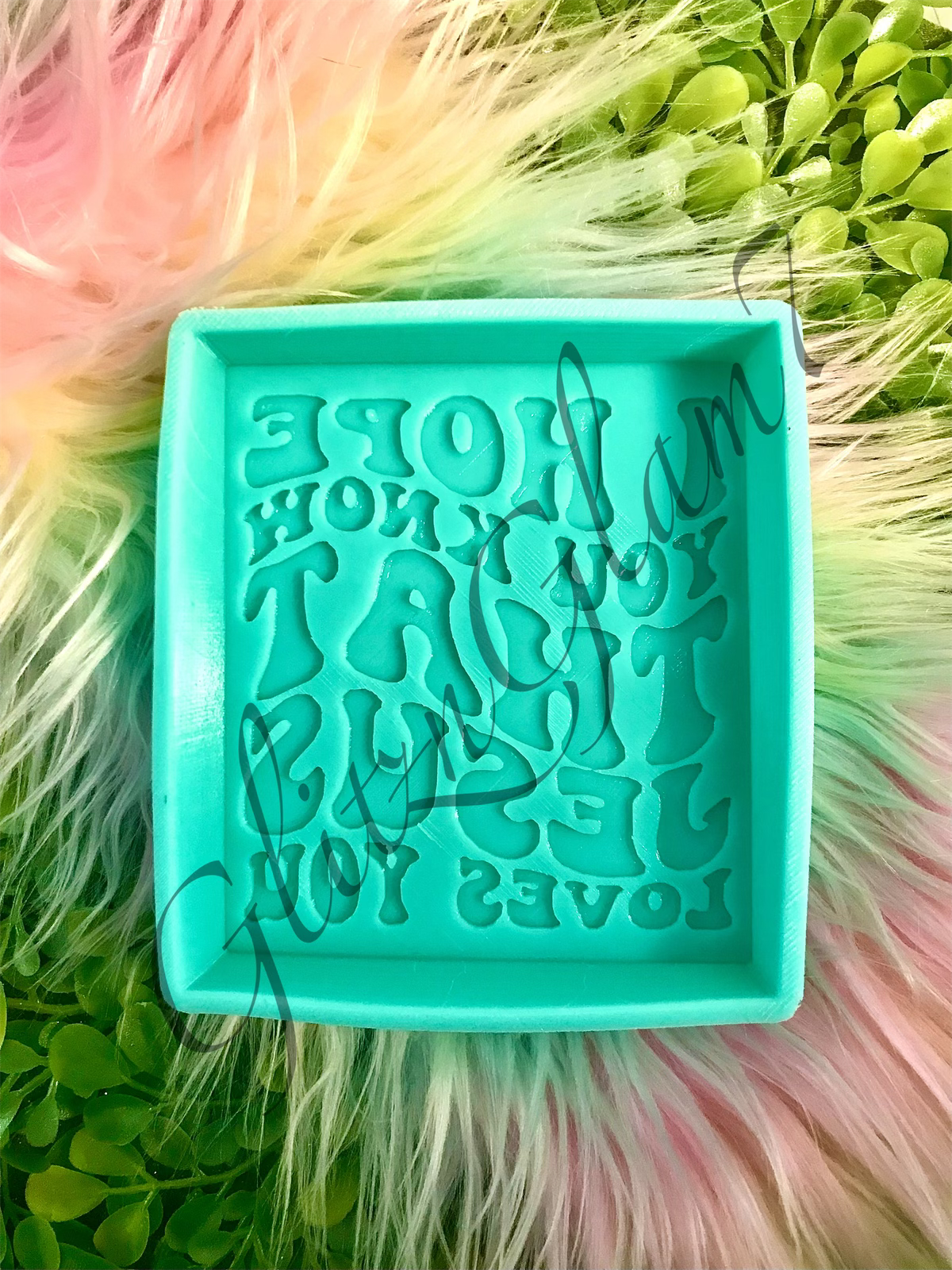 Hope You Know Jesus Loves You Freshie Silicone Mold