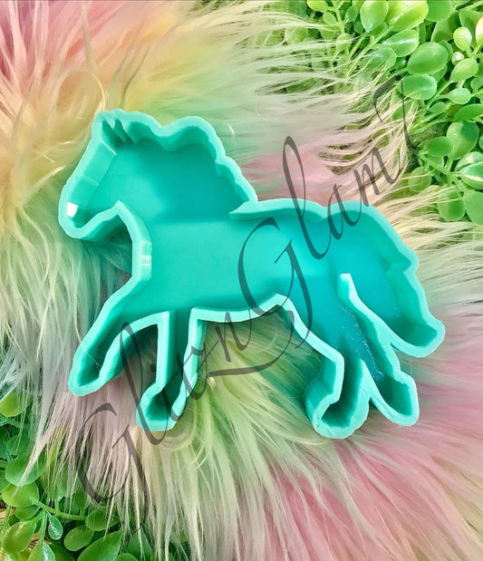 PLAIN - Horse Silhouette Freshie Mold