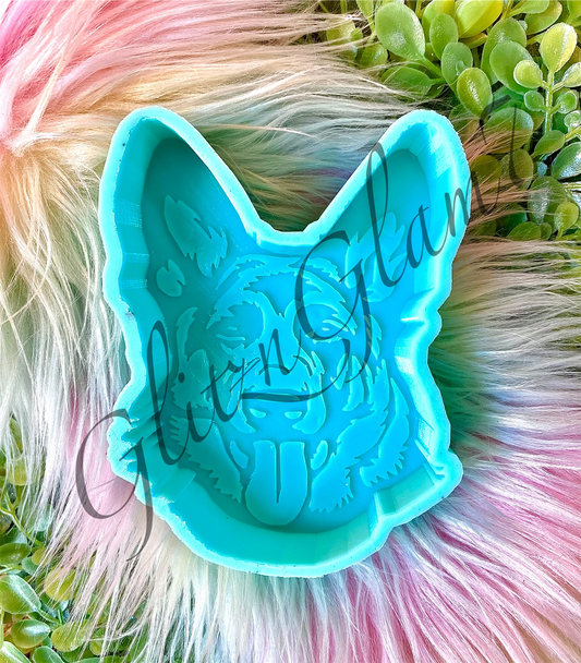 German Shepard (NOW BOW) Freshie Silicone Mold