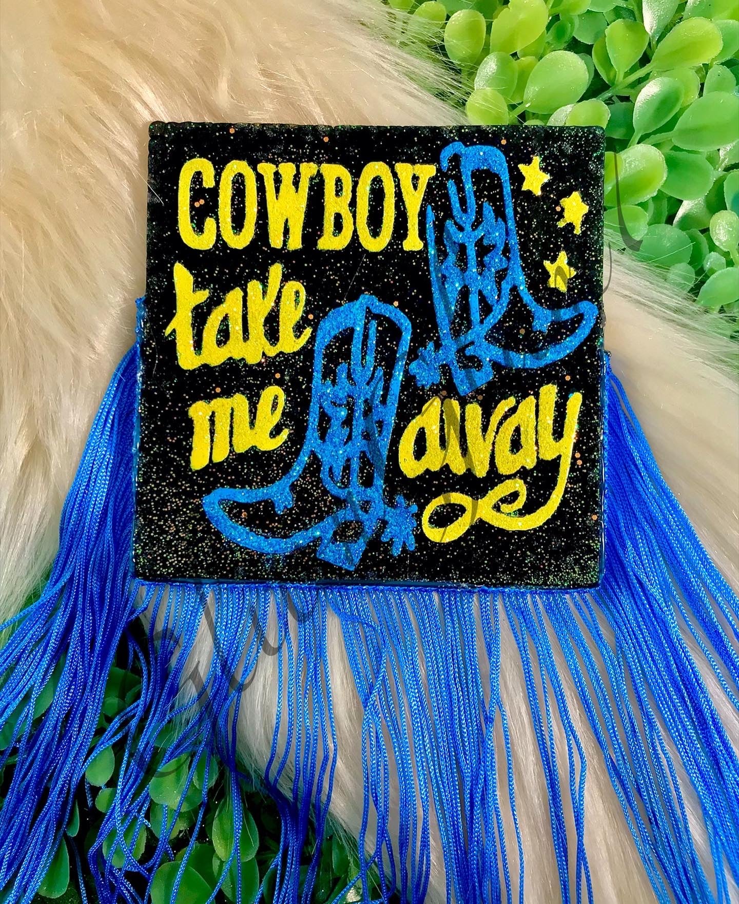 Cowboy Take Me Away Freshie Silicone Mold