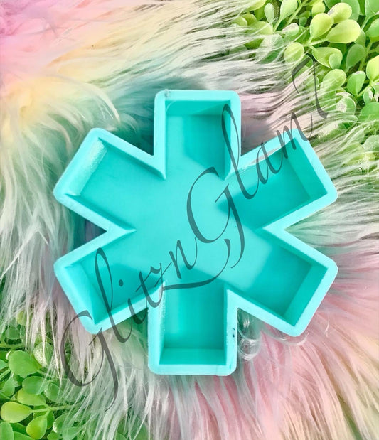 Star of Life Freshie Silicone Mold
