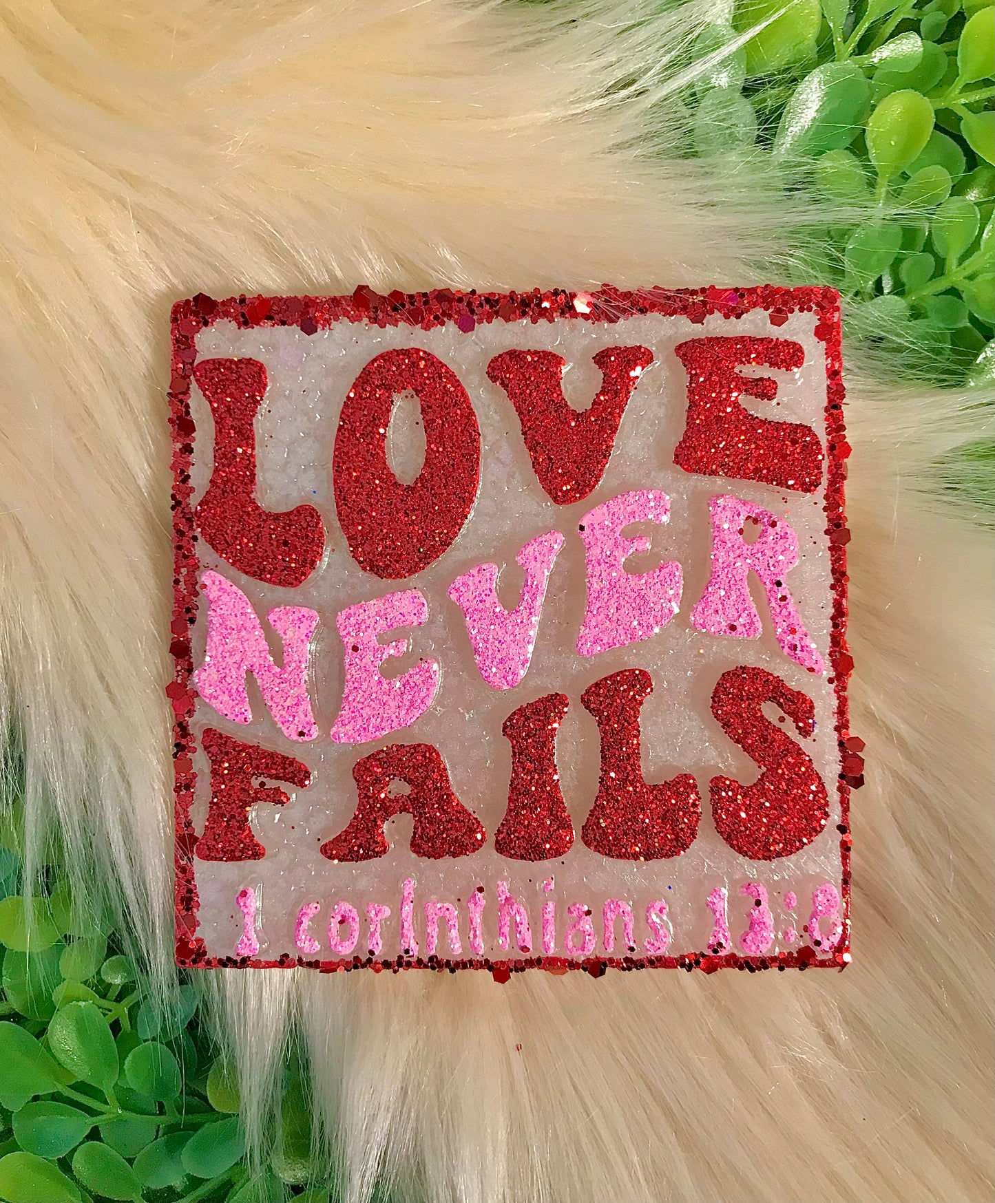 Love Never Fails Freshie Silicone Mold