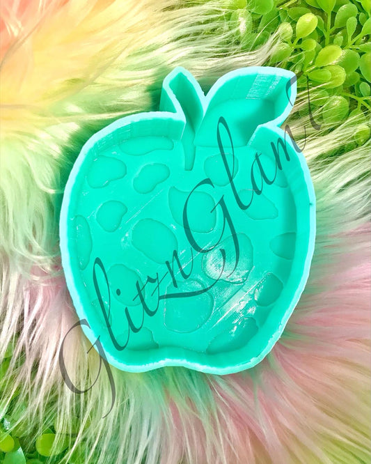 Cow Print Apple Freshie Silicone Molds