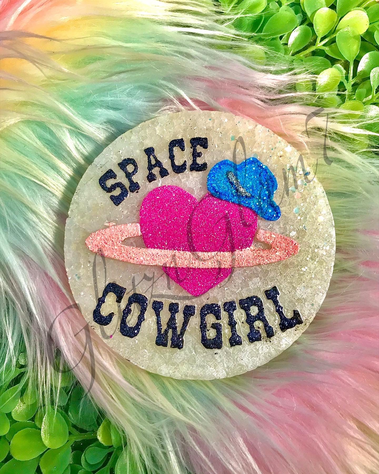 Space Cowgirl Freshie Silicone Mold