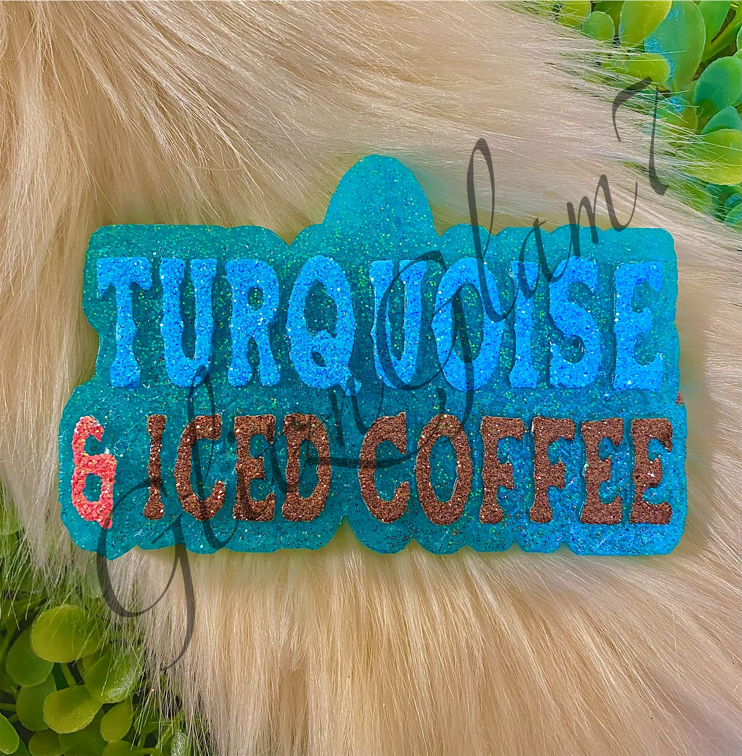 Turquoise & Iced Coffee Silicone Mold