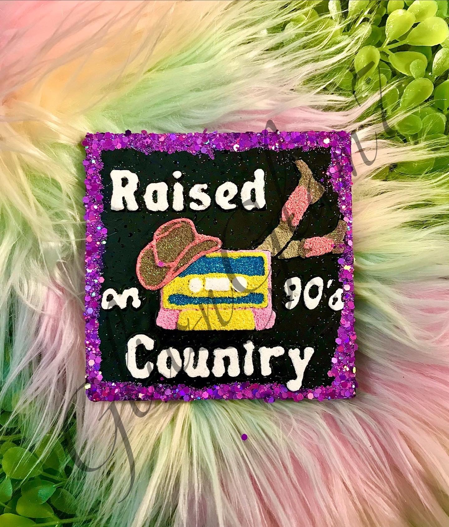 Raised on 90's Country Freshie Silicone Mold