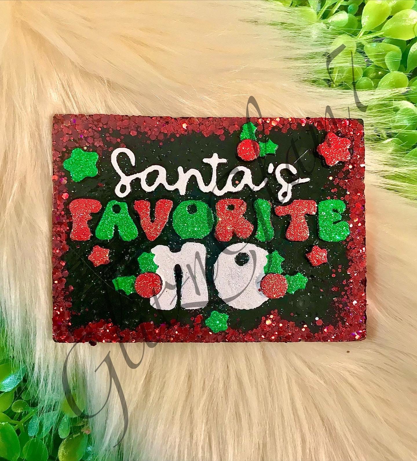 Santa's Favorite Ho Freshie Silicone Mold