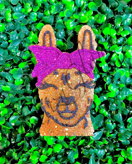 Llama with Bandana Freshie Silicone Mold